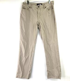 The North Face Men's Taupe Straight Leg Hiking Pants Size 34